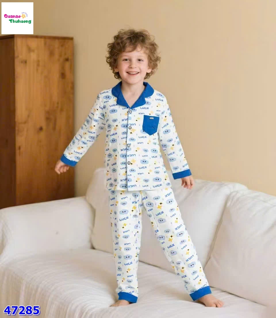 Pyjama Ball đám mây xanh Lucky