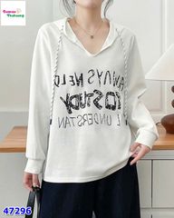 Áo thun trắng có nón Alway