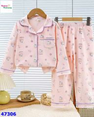 Pyjama hồng Pony
