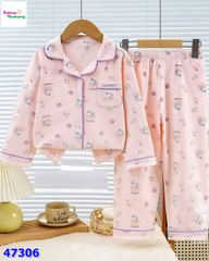 Pyjama hồng Pony