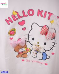 Áo thun trắng Kitty So Yummy