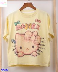 Áo thun vàng Hello Kitty MaEx