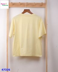 Áo thun vàng Kitty đeo kính