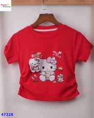 Áo Chaoboy đỏ Kitty bông