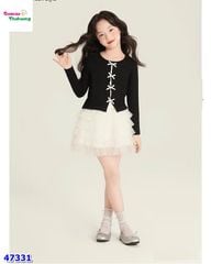 Set ChoHee đen đính nơ