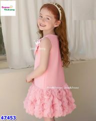 Đầm J&J hồng hoa