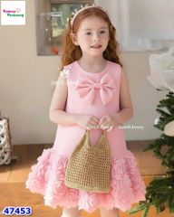 Đầm J&J hồng hoa