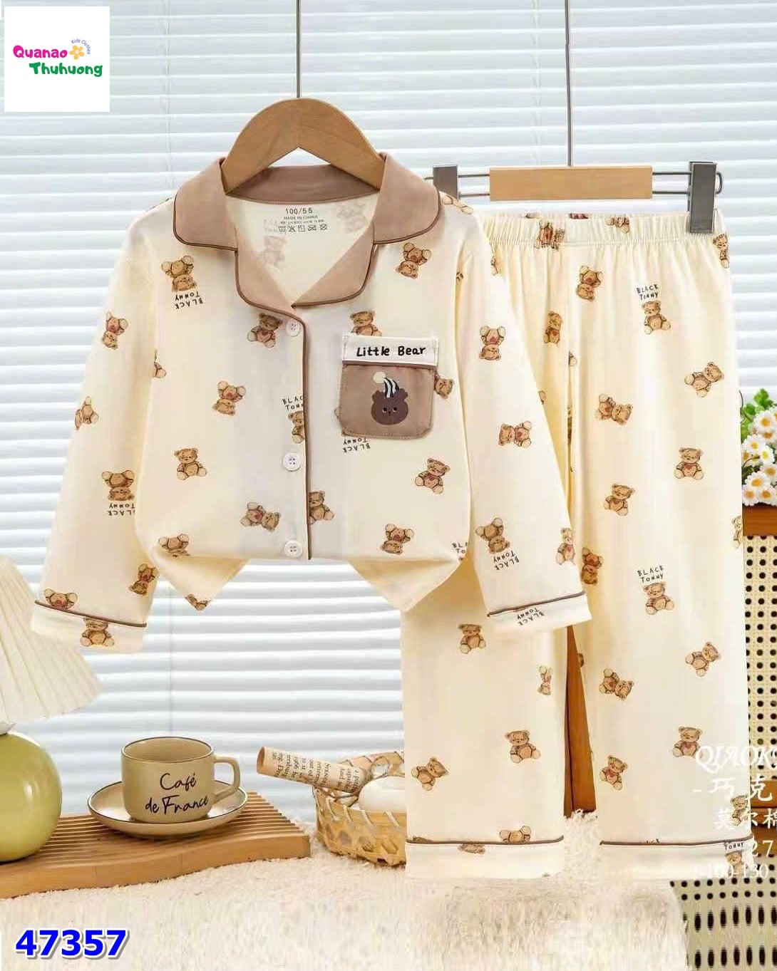 Pyjama kem gấu