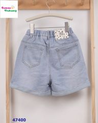 Quần short jean xanh Miu