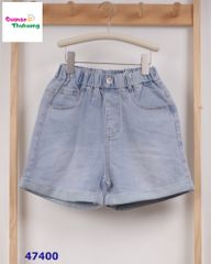 Quần short jean xanh Miu