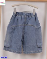 Short jean XSD xanh túi hộp 1977
