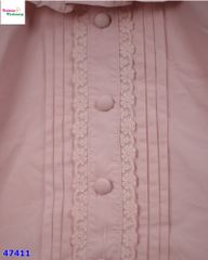 Set váy XXY hồng viền ren