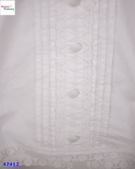 Set váy XXY trắng viền ren