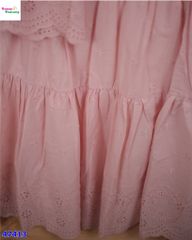 Set váy XXY hồng dập hoa