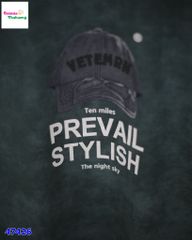 Áo JMXX xanh lá in nón Ten miles