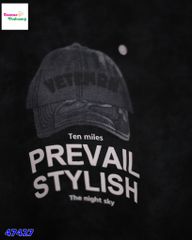 Áo JMXX đen in nón Ten miles