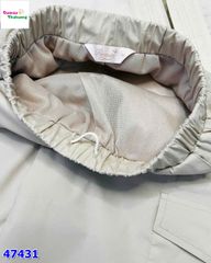 Quần kaki Perimit kem túi hộp