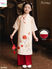 Áo dài Econice hoa Quỳnh Dao