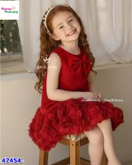 Đầm J&J đỏ hoa