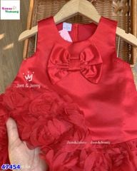 Đầm J&J đỏ hoa