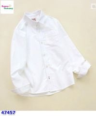 Áo sơ mi B2Kid trắng