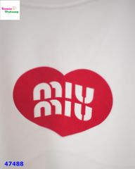 Áo BabyTee trắng tim đỏ