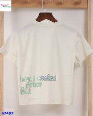 Áo Banbino kem nhiều chữ