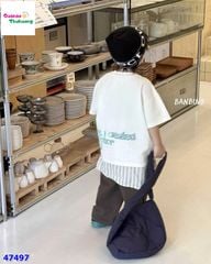 Áo Banbino kem nhiều chữ