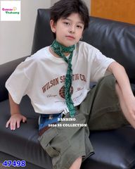 Áo thun nam trắng bóng rổ