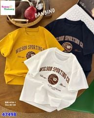 Áo thun nam trắng bóng rổ