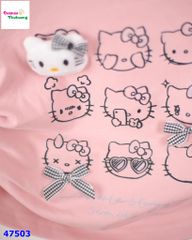 Áo hồng Hello Kitty