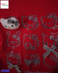 Áo đỏ Hello Kitty
