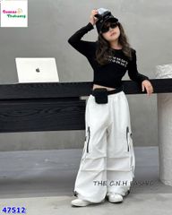 Quần Chaoboy trắng túi hộp dây kéo
