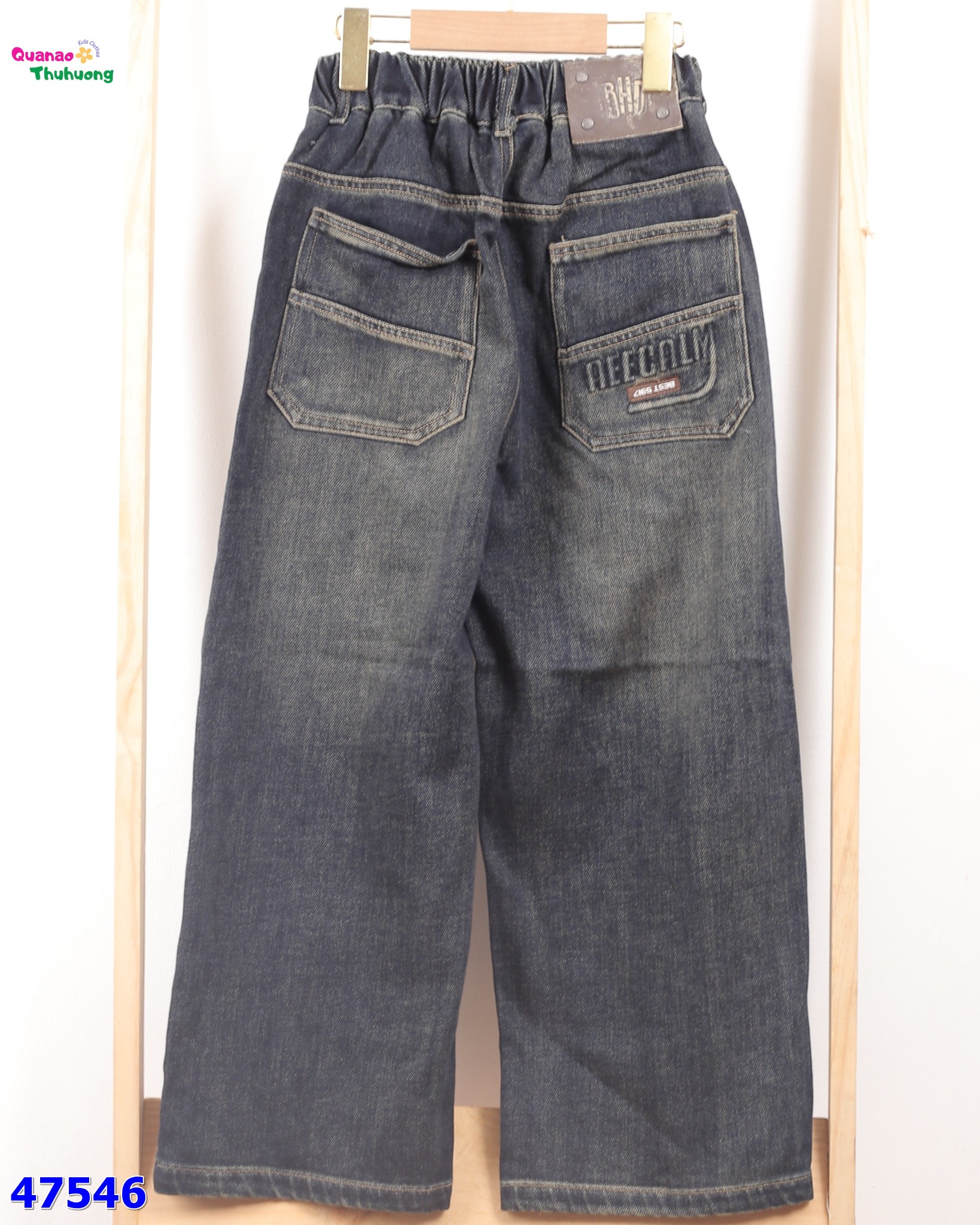 Quần jean xanh đen BHD