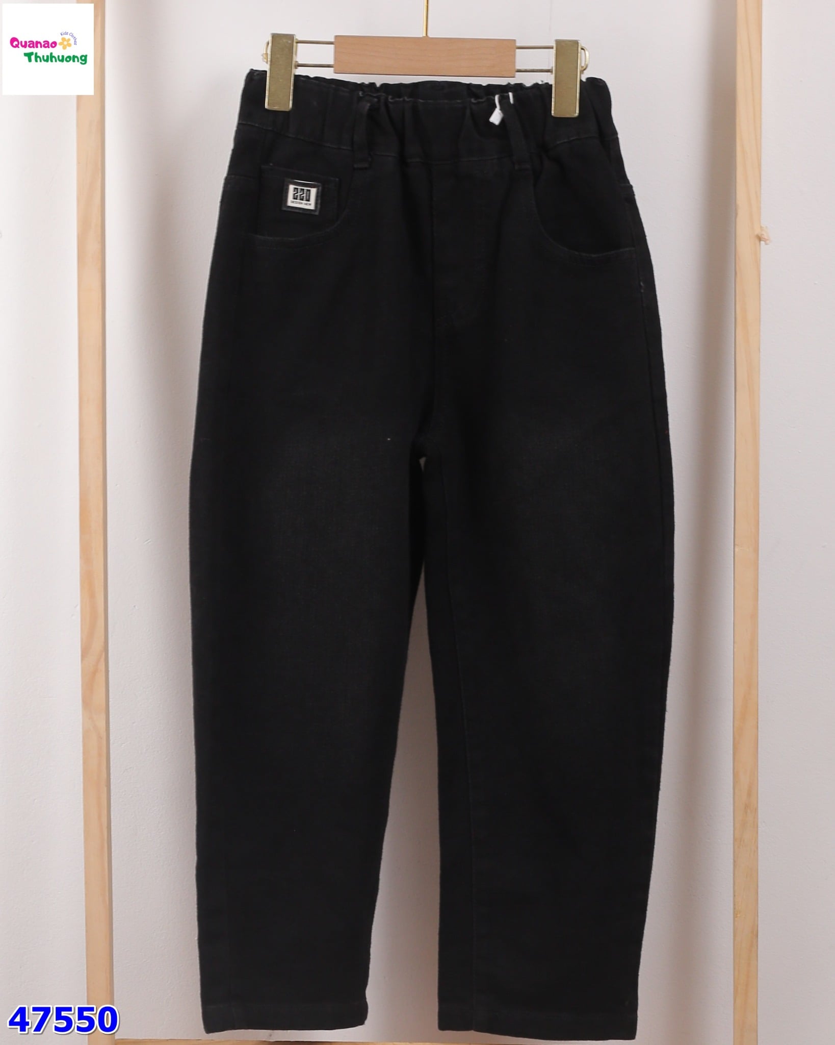 Quần jean đen túi số 220
