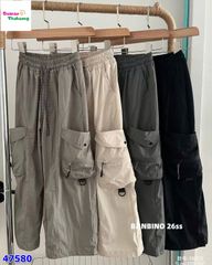 Quần dài Banbino kem túi hộp