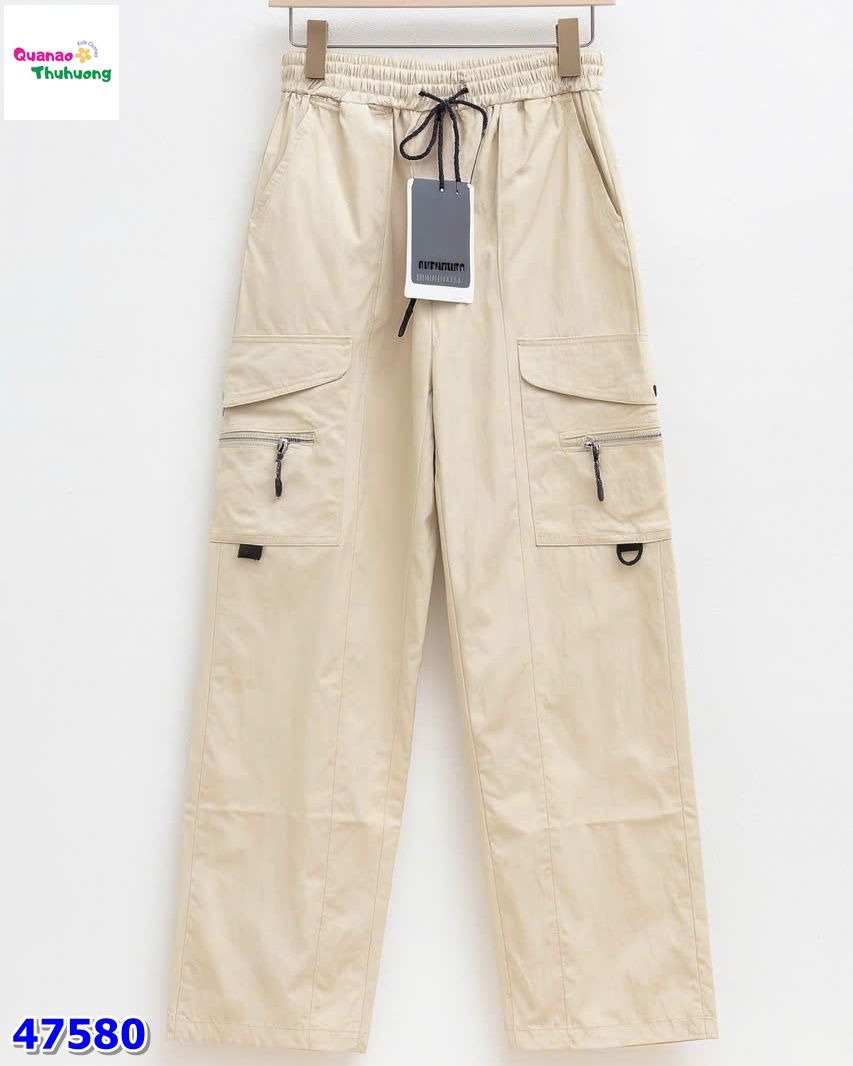 Quần dài Banbino kem túi hộp