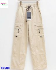 Quần dài Banbino kem túi hộp