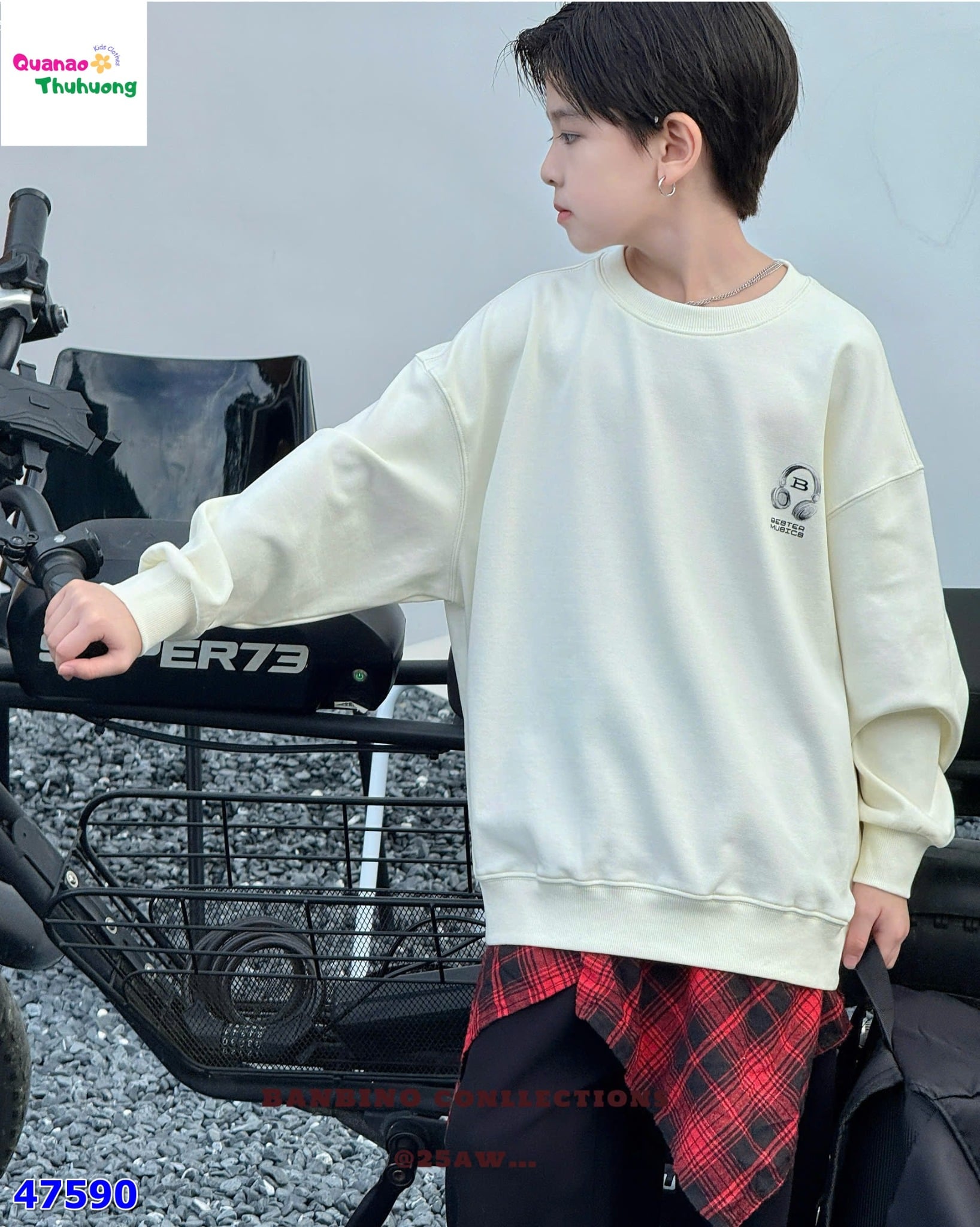 Swearter Banbino kem tai nghe