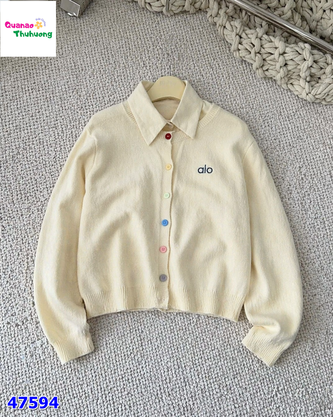 Set Cardigan kem ALO & sơ mi