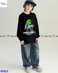 Bộ dài Elaine đen Minecraft