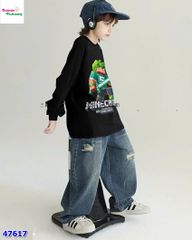 Bộ dài Elaine đen Minecraft