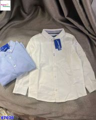 Áo sơ mi Okadi trắng dài tay