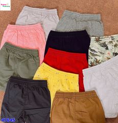 Quần short kaki xanh đen