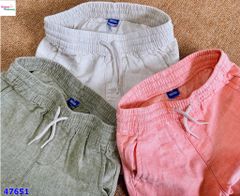 Quần short kaki hồng cam