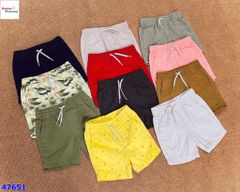 Quần short kaki hồng cam