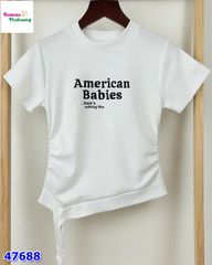 Áo trắng tua rua điệu