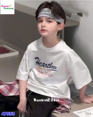 Áo Banbino trắng Hearboon