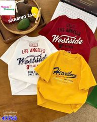 Áo Banbino trắng Hearboon