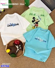 Áo Banbino xanh Mickey
